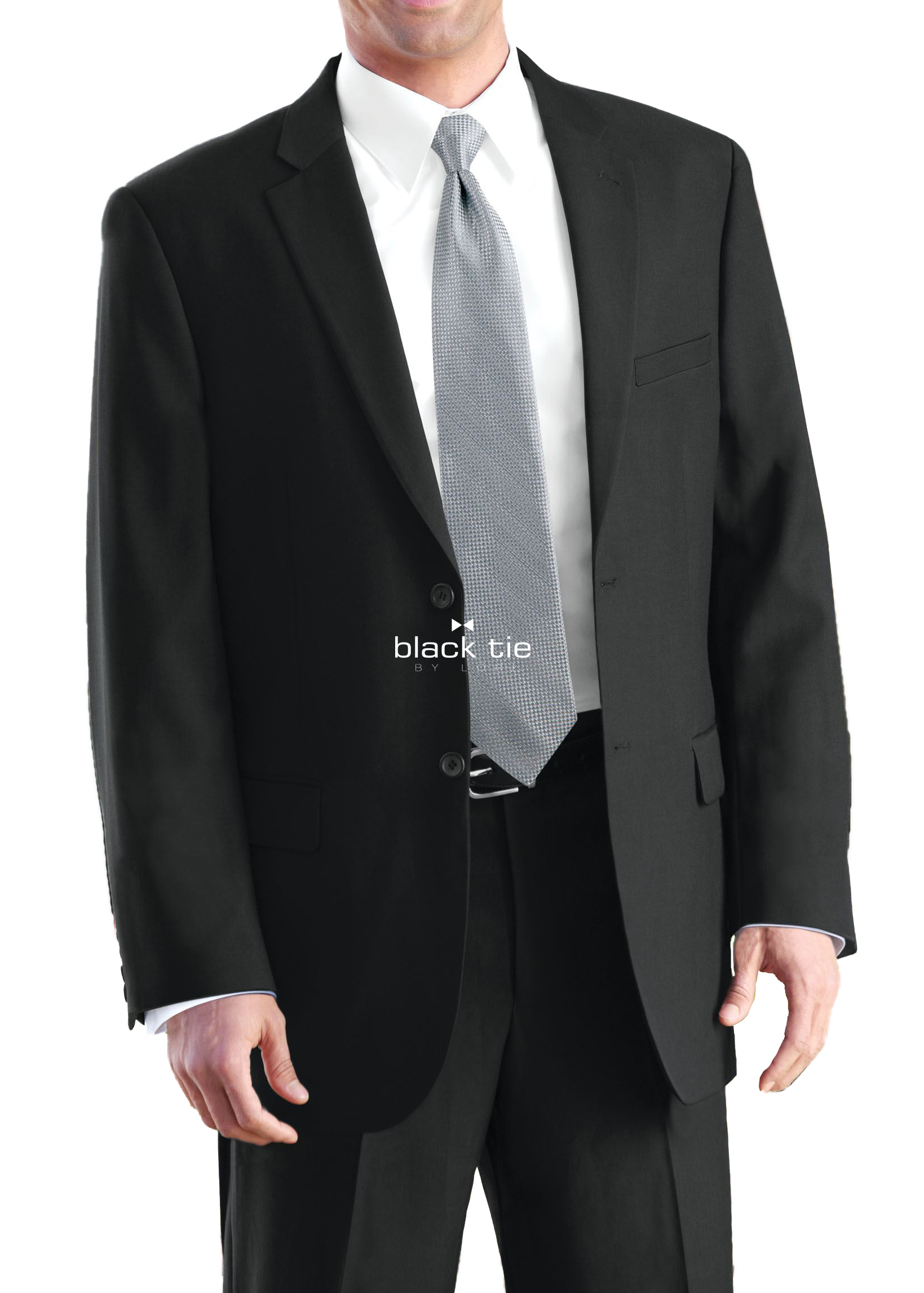 Black Business Suit Coat & Pant Only Tux & Suit rentals or sales