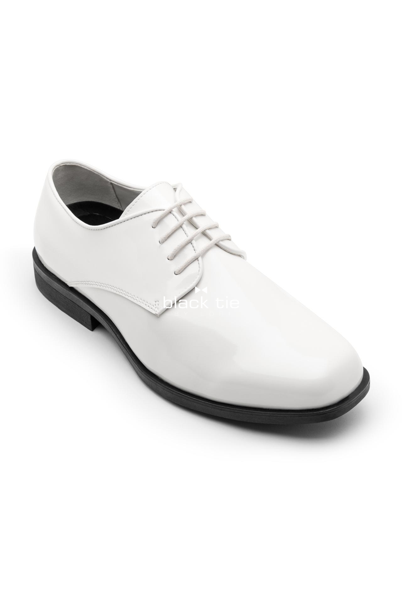 White Allegro Shoe - Tux & Suit rentals or sales